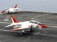 T-45C training aircraft are shown in this file photo. U.S. Navy photo.