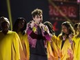 The Arkells performed at the Juno Awards held on Sunday at the Canadian Tire Centre.