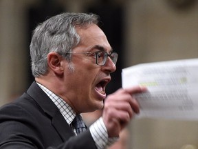 Conservative MP Tony Clement got more than a little exuberant in Question Period last week.