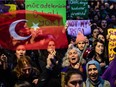 Supporters of those who voted no in Turkey's referendum submit their petition for the annulment of the sweeping constitutional changes favoured by President Recep Tayyip Erdogan.
