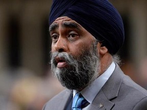 Defence Minister Harjit Sajjan