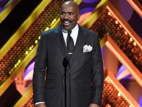 n this April 26, 2015 file photo, Steve Harvey presents an award at the 42nd annual Daytime Emmy Awards in Burbank, Calif. Before the start of this season of ‚ÄúThe Steve Harvey Show.,&ampquot; Harvey emailed his staff requesting that they not approach him in the makeup chair or ‚Äúambush‚Äù him in a hallway. Since being made public, the memo has sparked scorn and jeering on personal media.