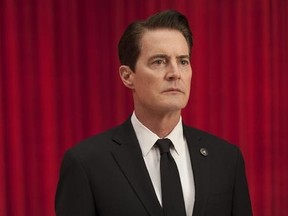 This image released by Showtime shows Kyle MacLachlan from the revival of &ampquot;Twin Peaks.&ampquot; The series debuts Sunday at 9 p.m. EDT. (Suzanne Tenner/Showtime via AP)