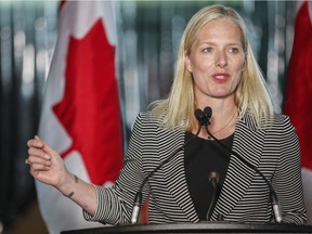 Environment minister Catherine McKenna