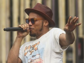 Anderson .Paak performs in March 2016 at Austin, Texas.