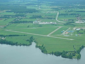 Aerial photo of Arnprior airport