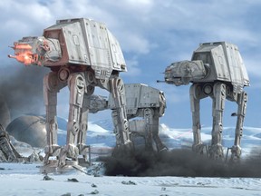 File photo of older AT-AT models.