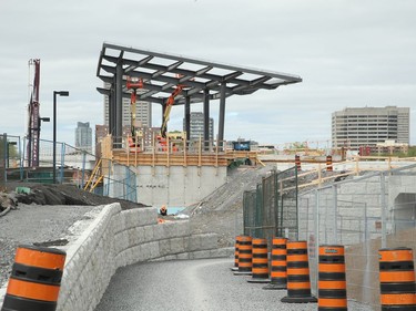 Bayview Transit station in Ottawa, May 19, 2017.
