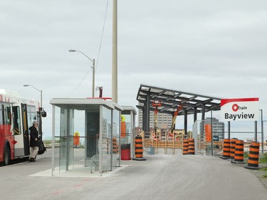 Bayview Transit station in Ottawa, May 19, 2017.