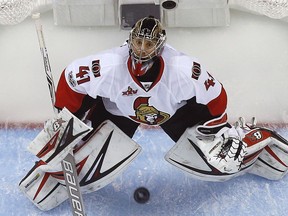 Ottawa Senators goalie Craig Anderson.