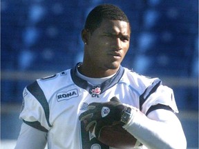 Former CFL player Arland Bruce is seeking damages for what he said was brain damage related to concussions during his playing career.