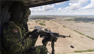 door gunner canadian forces