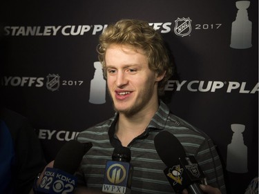 Jake Guentzel of the Pittsburgh Penguins.