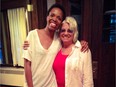Kellylee Evans with her musical mentor and dear friend Jennifer Giles