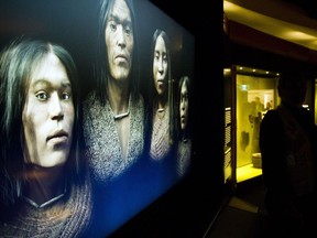 Media were invited to have a sneak peak at a digital facial reconstruction based on the ancient remains of a high-status shishalh family, estimated to be 4,000 years old.