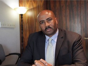 Sen. Don Meredith seen during an interview in Toronto in March.
