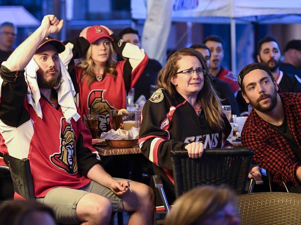 Sens fans white knuckle it with season on the line Ottawa Citizen