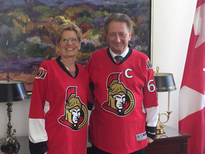 Photo tweeted from Eugene Melnyk's Twitter account.