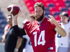 Ryan Lindley will start at QB for the Redblacks on Thursday against the Alouettes.