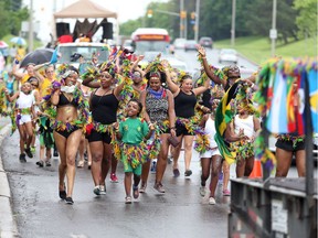 The Carivibe Street Parade had people dancing to Caribbean music down St. Joseph Boulevard in Orléans on Saturday, June 17, 2017.