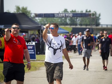 For the first time ever the Red Bull Global Rallycross made a Canadian stop over the weekend at the Canada Aviation and Space Museum. The sun was shinning as the gates opened for spectators to enter the grounds Sunday June 18, 2017.   Ashley Fraser/Postmedia
Ashley Fraser, Postmedia