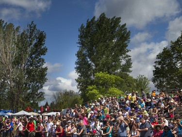 Tim Hortons Ottawa Dragon Boat Festival took place over the weekend at Mooney's Bay. Spectators filled the stands along the beach Saturday June 24, 2017.