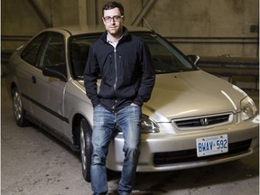 Tyler Dawson is poised to part with his cherished Honda, a.k.a. Silver Rain.