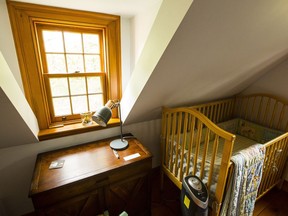 The original master bedroom of the Laws house, which originally started life as an 1830's log cabin,