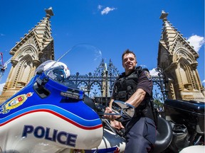 Const. Phil Kane sees the capital through new eyes.