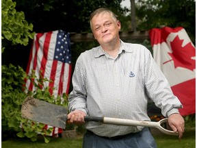 Art Milne has received a collection of letters from people all over the world for a Time Capsule for Canada 150 that he plans to plant in his backyard July 1st.  The Kingston writer's home is already noteworthy as he has trees planted there by former US President Jimmy Carter and his wife and seven former Prime Ministers of Canada, including John Turner, Joe Clark, Jean Chretien, Brian Mulroney, Kim Campbell, Stephen Harper and Paul Martin.  Julie Oliver/Postmedia
Julie Oliver, Postmedia