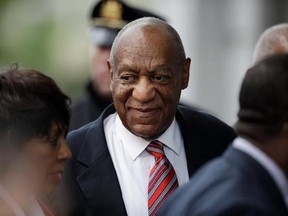 Bill Cosby arrives for his sexual assault trial at the Montgomery County Courthouse in Norristown, Pa., Wednesday, June 7, 2017. (AP Photo/Matt Rourke)