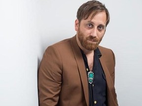 In this May 15, 2017 photo, Dan Auerbach poses for a portrait in New York to promote his solo album, &ampquot;Waiting On a Song.&ampquot; The album was recorded last summer in Auerbach‚Äôs studio in Nashville, Tenn., and features musicians like Rock and Roll Hall of Famer Duane Eddy, 14-time Grammy winner Jerry Douglas and Johnny Cash‚Äôs former bass player Dave Roe.