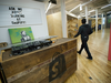All was relatively calm at Shopify's Ottawa headquarters Tuesday while the company's share price gyrated following the release of Q1 financial results.