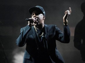 FILE - In this Nov. 4, 2016, file photo, Jay Z performs during a campaign rally for Democratic presidential candidate Hillary Clinton in Cleveland. Jay Z&#039;s new album called &ampquot;4:44&ampquot; will be released June 30, 2017, and will be available only to users of music streaming service Tidal, which the rapper co-owns. Tidal announced the news on Twitter early Monday, June 19, 2017, along with a 30-second-long black-and-white clip from a video of one of the album&#039;s songs, featuring the &ampquot;Moonlight&ampquot; star Maher