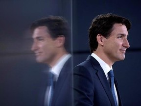 Prime Minister Justin Trudeau speaks during a media availability at the National Press Theatre in Ottawa on Tuesday, June 27, 2017. THE CANADIAN PRESS/Justin Tang