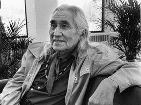 Chief Dan George Chief Dan George is shown in Vancouver in June 1, 1973. In 1967, he wondered how Indigenous Peoples could celebrate Canada's centennial.