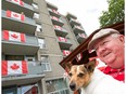 Henry McCambridge and his dog Gracie.