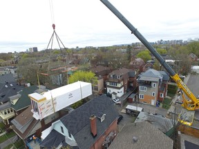 David Radburn chose a lot at 35 Clarey Avenue between Bank Street-, the Rideau Canal and TD Place.