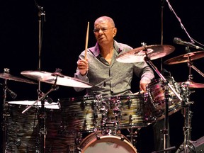 Drummer Jack DeJohnette, of the jazz supergroup Hudson, at the 2017 Ottawa Jazz Festival