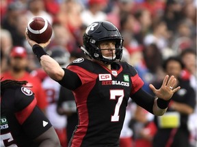 Trevor Harris's current deal with the Redblacks expires after the 2017 CFL season.