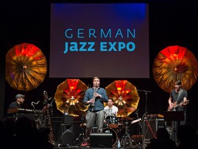 Niels Klein and Tubes and Wires at the German Jazz Expo of Jazzahead 2017 in Bremen.