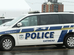 Gatineau Police vehicle.