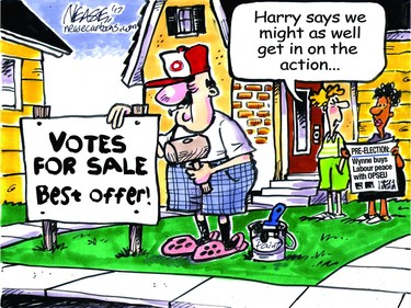 Buying votes