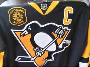 On Friday night, Ottawa police Chief Charles Bordeleau tweeted that he had received a Penguins jersey with a Pittsburgh police patch.