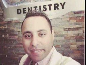 Omar Anwar, 29 , claimed to be a dentist on LinkedIn.