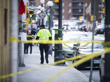 Ottawa Police and the SIU are investigating two fatalities in Ottawa's downtown Saturday June 3, 2017. An Ottawa Police officer on Dalhousie between Murray and Clarence.