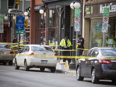 Ottawa Police and the SIU are investigating two fatalities in Ottawa's downtown Saturday June 3, 2017. Ottawa Police officers on Dalhousie between Murray and Clarence.