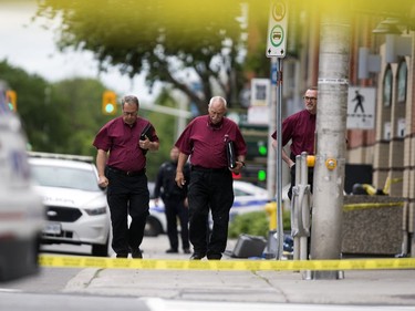 Ottawa Police and the SIU are investigating two shooting deaths in downtown Ottawa Saturday June 3, 2017.