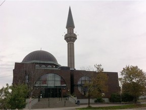Above, The Ottawa Mosque. The first recorded birth of a Muslim in Canada was in 1854 - before Confederation.