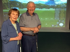 Marilyn and Ted Fenwick moved to V!VA Barrhaven Retirement Community from their previous home in nearby Manotick. The Fenwicks love the central location of V!VA Barrhaven, and Ted enjoys using the in-house golf simulator to keep his swing in shape over the winter.